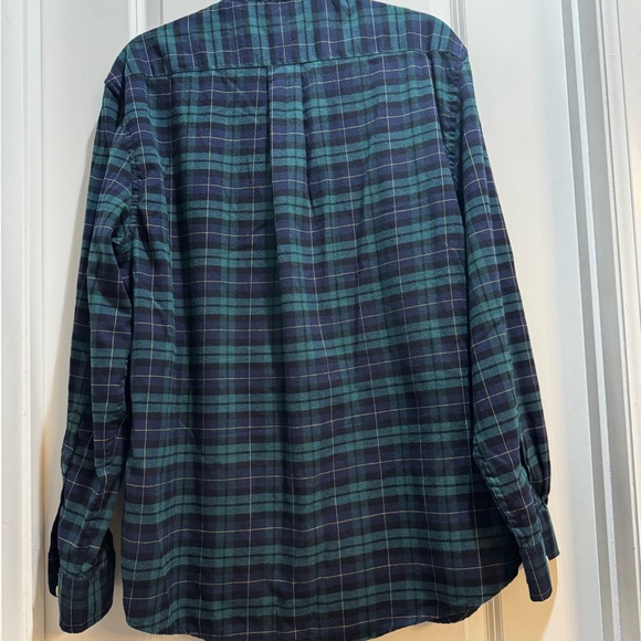 US Polo Assn Blue/Green Button Down Shirt Long Sleeves XL Armpit To Armpit 24” - Picture 7 of 7